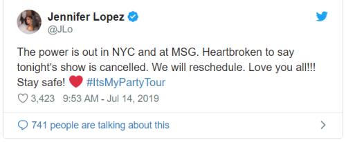 纽约突发大面积停电，时代广场一片黑暗……