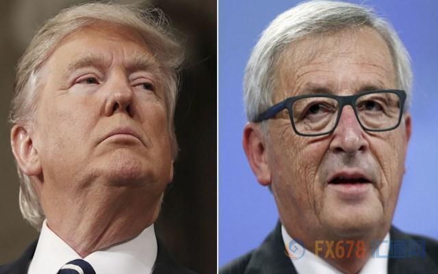 欧盟高层访美或败兴而归，但美欧贸易纷争壮胆黄金却欠火候